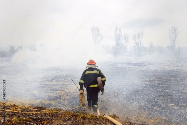 Bushfire, smoke - purchase in July