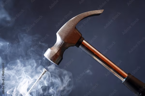Hammer, nail, smoke -  to purchase in July