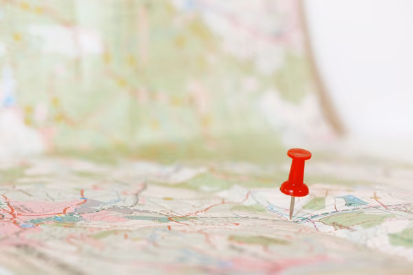 Location, map, pin point