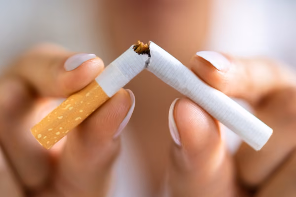 Break cigarette