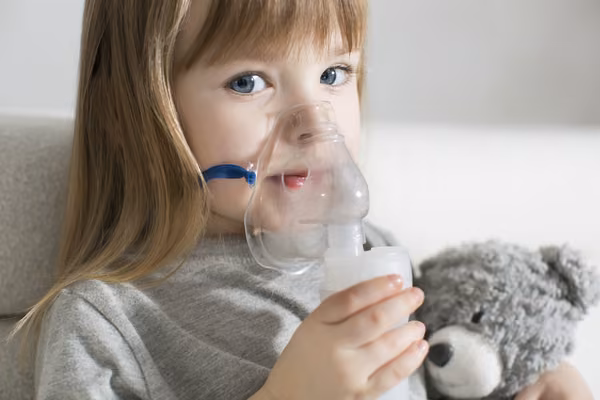 Child bronchiectasis nebuliser