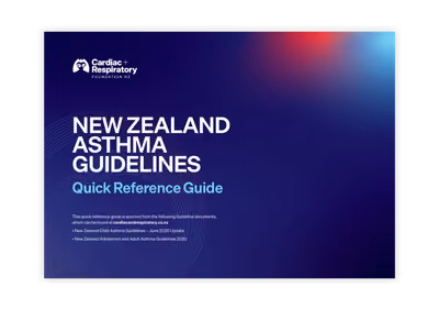 nz asthma guidelines quick ref guide